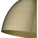 Hawthorn 1 Light 8 inch Matte Black Articulating Wall Sconce Wall Light in Aged Brass, Adjustable