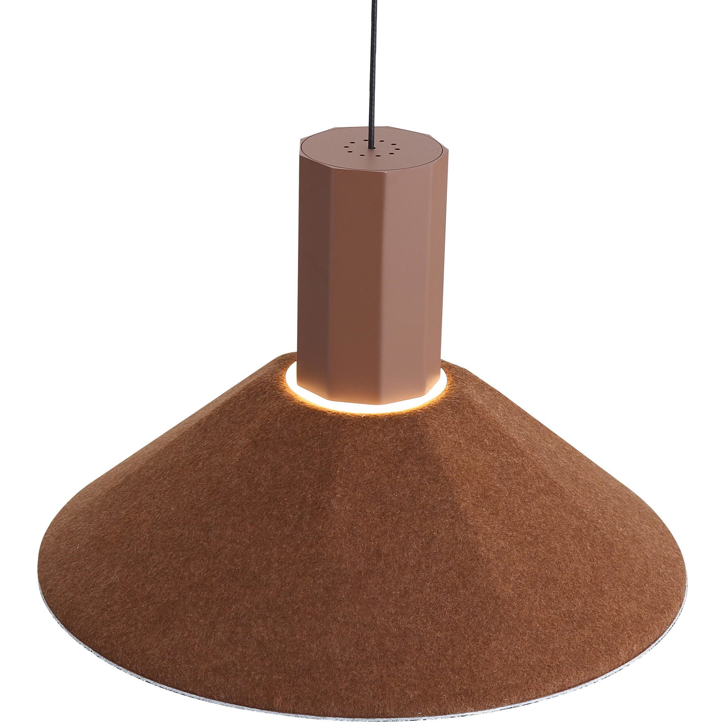Faroe Pendant Ceiling Light in Coffee/Black