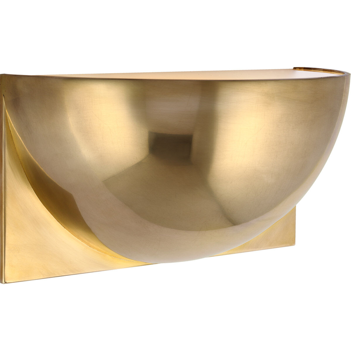 Peter Bristol Quarter Sphere Wall Light