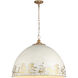 Alison Pendant Ceiling Light in Antique Ivory
