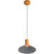 Faroe LED 13.13 inch Earth Yellow/Grey Pendant Ceiling Light