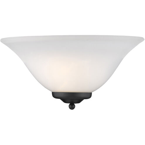 Multi-Family 1 Light 13 inch Matte Black Wall Sconce Wall Light