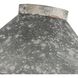 Jasper 3 Light 14 inch Antique Black Iron Flush Mount Ceiling Light