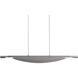 Yep Luma Island Light Ceiling Light in Graphite