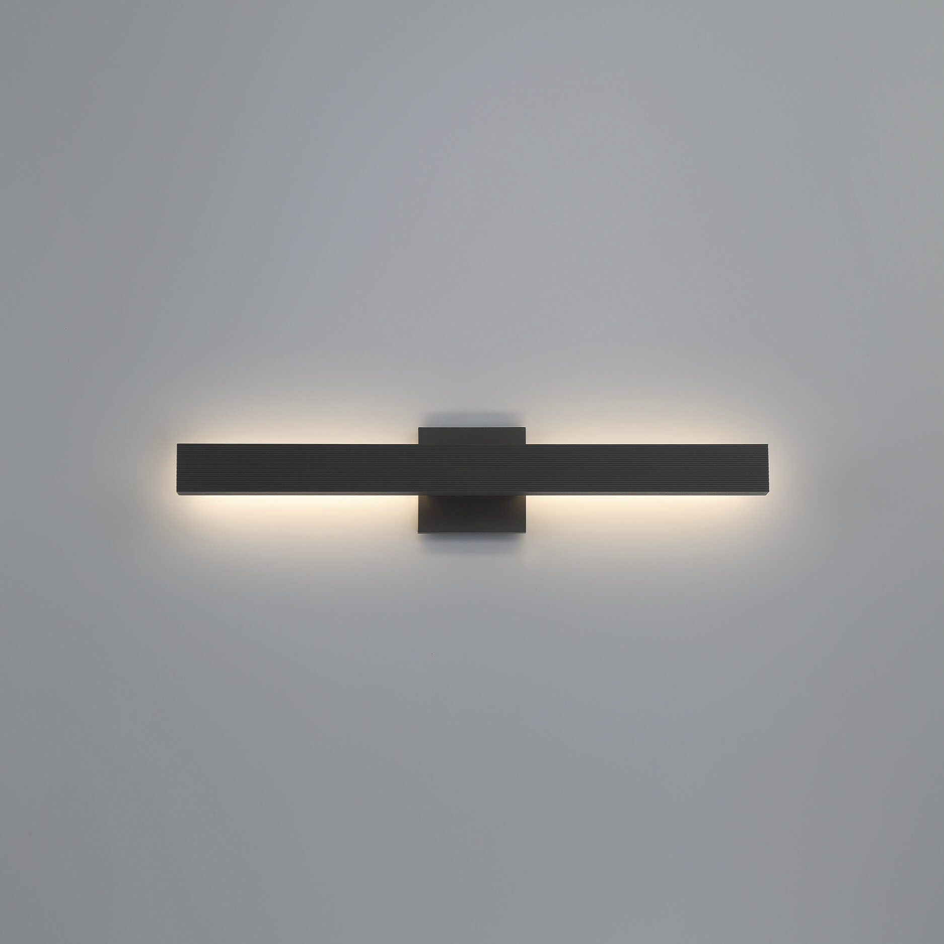 Enso LED 4.5 inch Textured Black Outdoor Wall