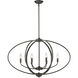 Colson Island Light Ceiling Light in Etruscan Bronze, No Shade