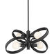 Sloane 4 Light 21.38 inch Matte Black Semi-Flush Ceiling Light