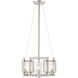 Marco 4 Light 16 inch Pewter Semi-Flush Mount Ceiling Light, Convertible