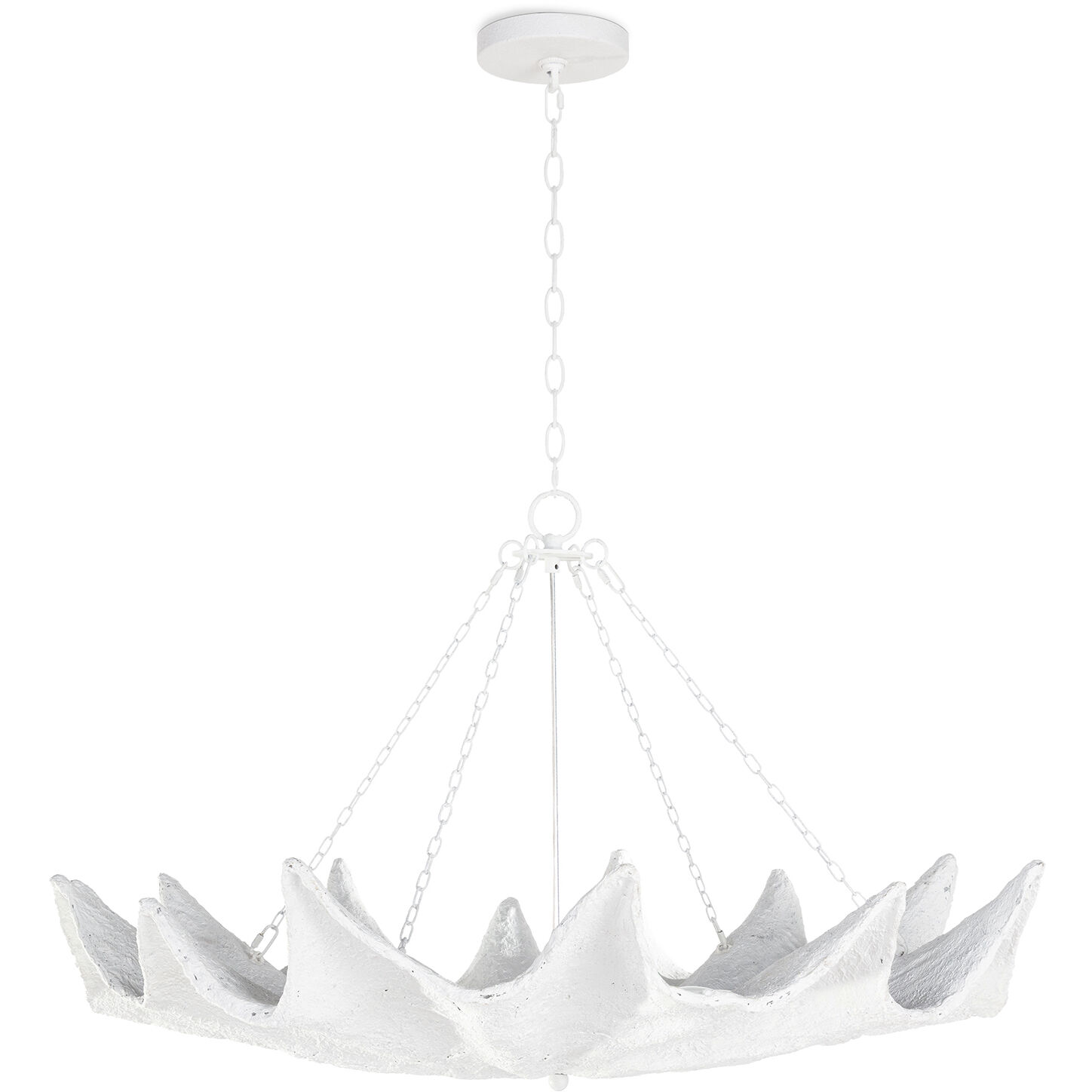 Coastal Living Clam Chandelier
