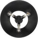 Yep Orwell 3 Light 18.75 inch Matte Black Flush Mount Ceiling Light