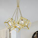 Cassio Pendant Ceiling Light in Olympic Gold