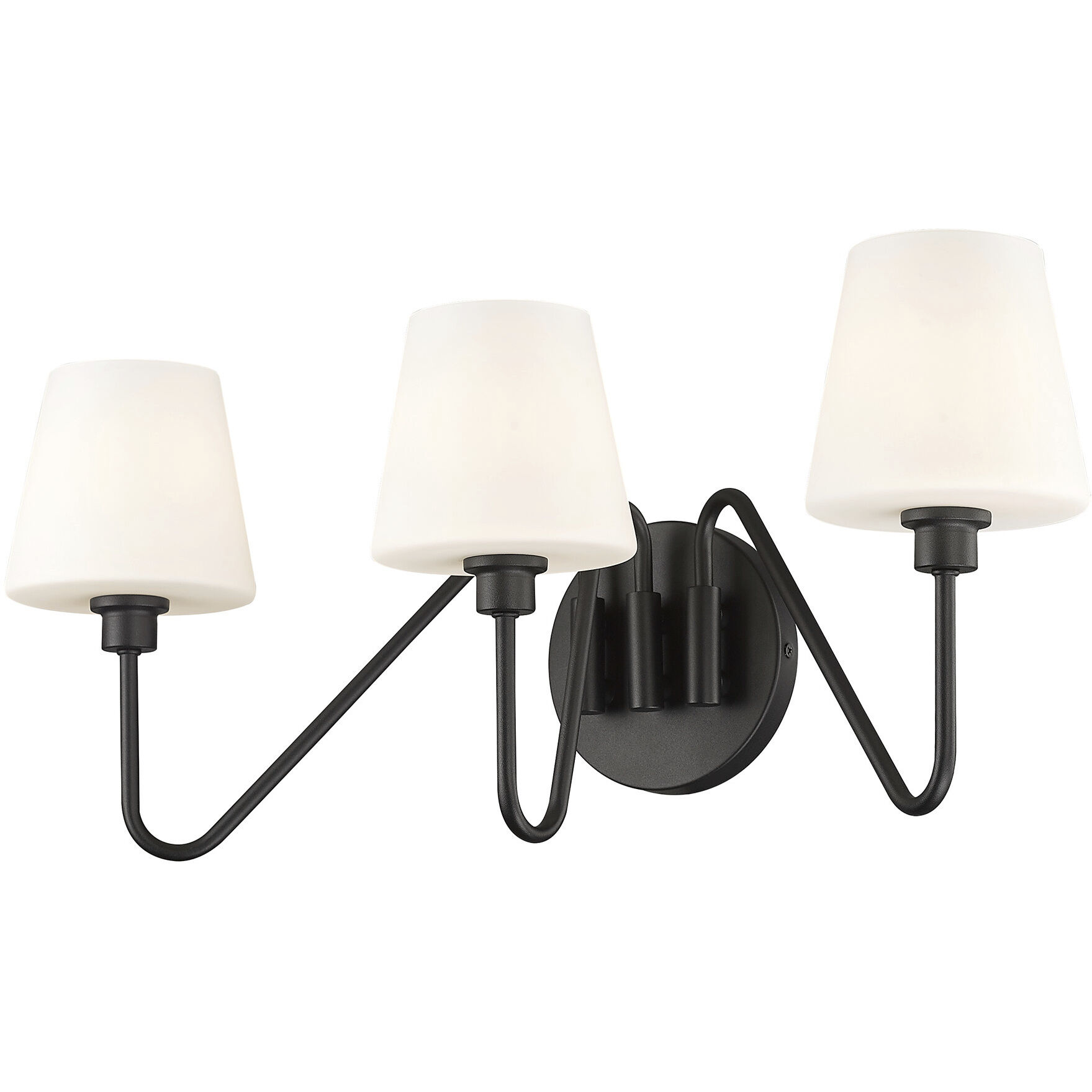 Yep Kennedy Vanity Wall Light in Natural Black