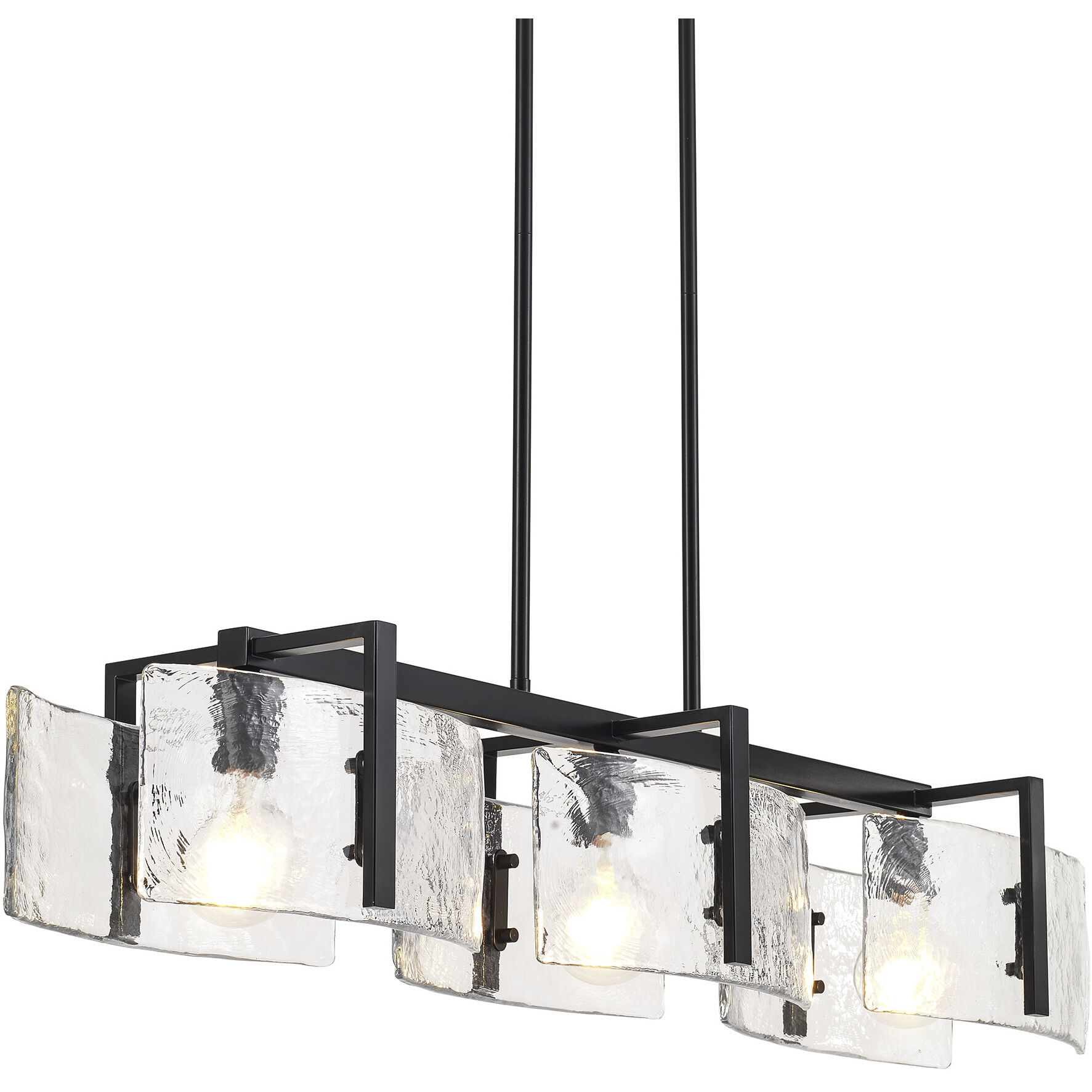 Aenon Island Light Ceiling Light in Matte Black