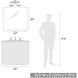 Bartlett 2 Light 17 inch Black Patina Bath Vanity Wall Light