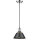 Yep Orwell Pendant Ceiling Light in Pewter, Matte Black, Small