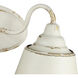 Eloise 2 Light 18 inch Antique Ivory Vanity Light Wall Light