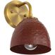 Shepard Wall Sconce Wall Light in Russet Clay
