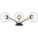 Audra Vanity Wall Light in Matte Black