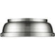 Yep Duncan 2 Light 14 inch Pewter Flush Mount Ceiling Light, Damp