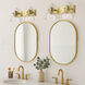 Hines 2 Light 18 inch Brushed Champagne Bronze Bath Vanity Wall Light