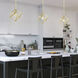 Cassio Pendant Ceiling Light in Olympic Gold
