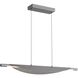 Luma Linear Pendant Ceiling Light in Graphite