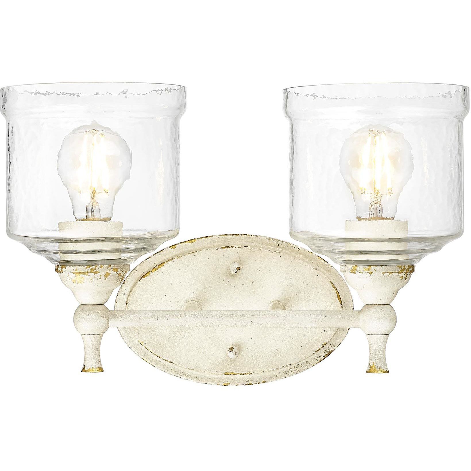 Keating Vanity Wall Light in Antique Ivory