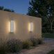 Stela 1 Light 6.25 inch White Travertine Outdoor Wall Light