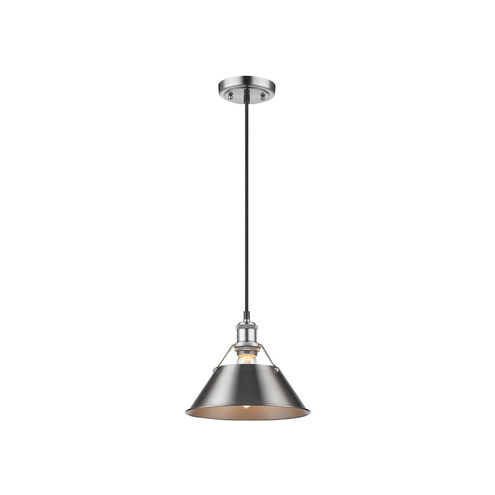 Orwell 1 Light 10 inch Pewter Pendant Ceiling Light, Medium