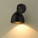 Zoey 1 Light 6 inch Matte Black Wall Sconce Wall Light 