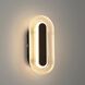 Wry Plexus 1 Light 5.88 inch Matte Black Outdoor Wall Light