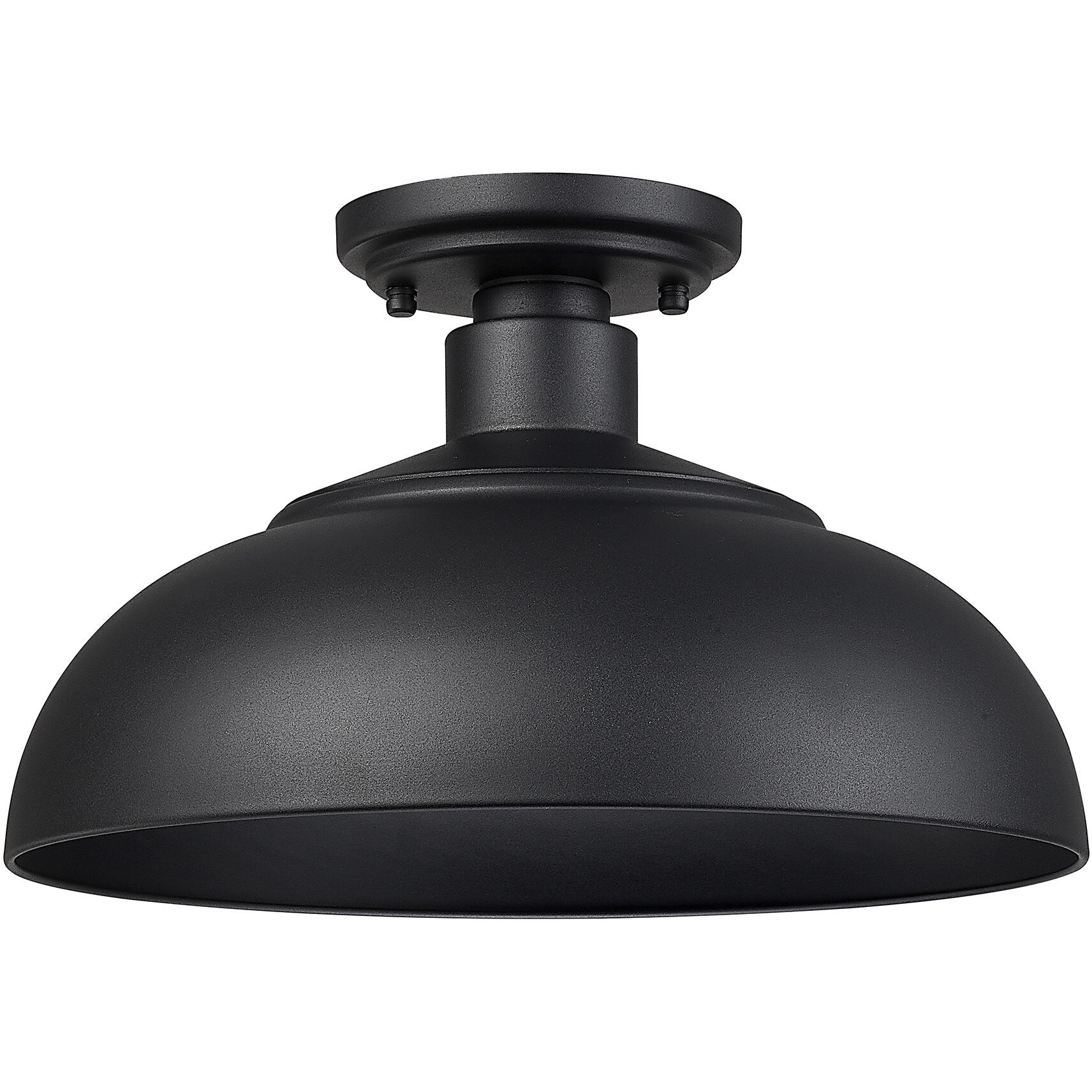 Yep Levitt 1 Light 8.25 inch Natural Black Outdoor Ceiling in Natural White