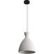 Aethera LED 14 inch White Sandstone Cement Pendant Ceiling Light