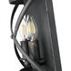 Alcott 2 Light 7.13 inch Antique Black Iron Wall Sconce Wall Light