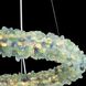 Corallo LED 29.5 inch Turquoise Chandelier Ceiling Light
