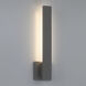 Enso LED 4.5 inch Smooth Gray Outdoor Wall in Smooth Grey