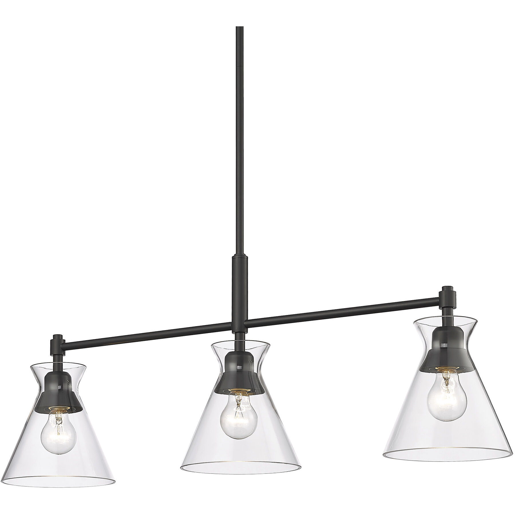 Malta Island Light Ceiling Light in Matte Black