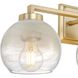 Elliott 3 Light 24.5 inch Brushed Champagne Bronze Vanity Light Wall Light in Alabaster