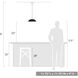 Crawford 1 Light 11.75 inch Brushed Champagne Brass Pendant Ceiling Light