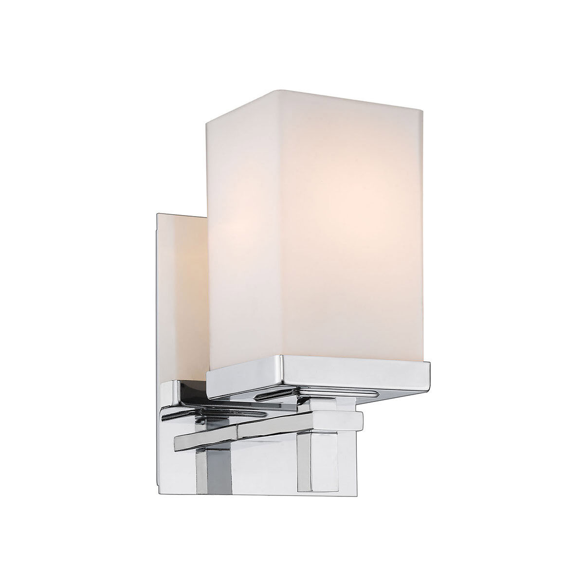 Maddox 1 Light 5 inch Chrome Bath Fixture Wall Light