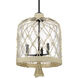 Nassau 3 Light 14.88 inch Matte Black Pendant Ceiling Light