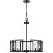 Marco 5 Light 25 inch Matte Black Chandelier Ceiling Light