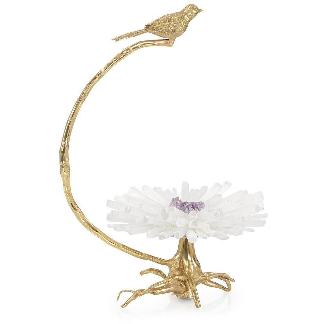 Brass Bird Sculpture