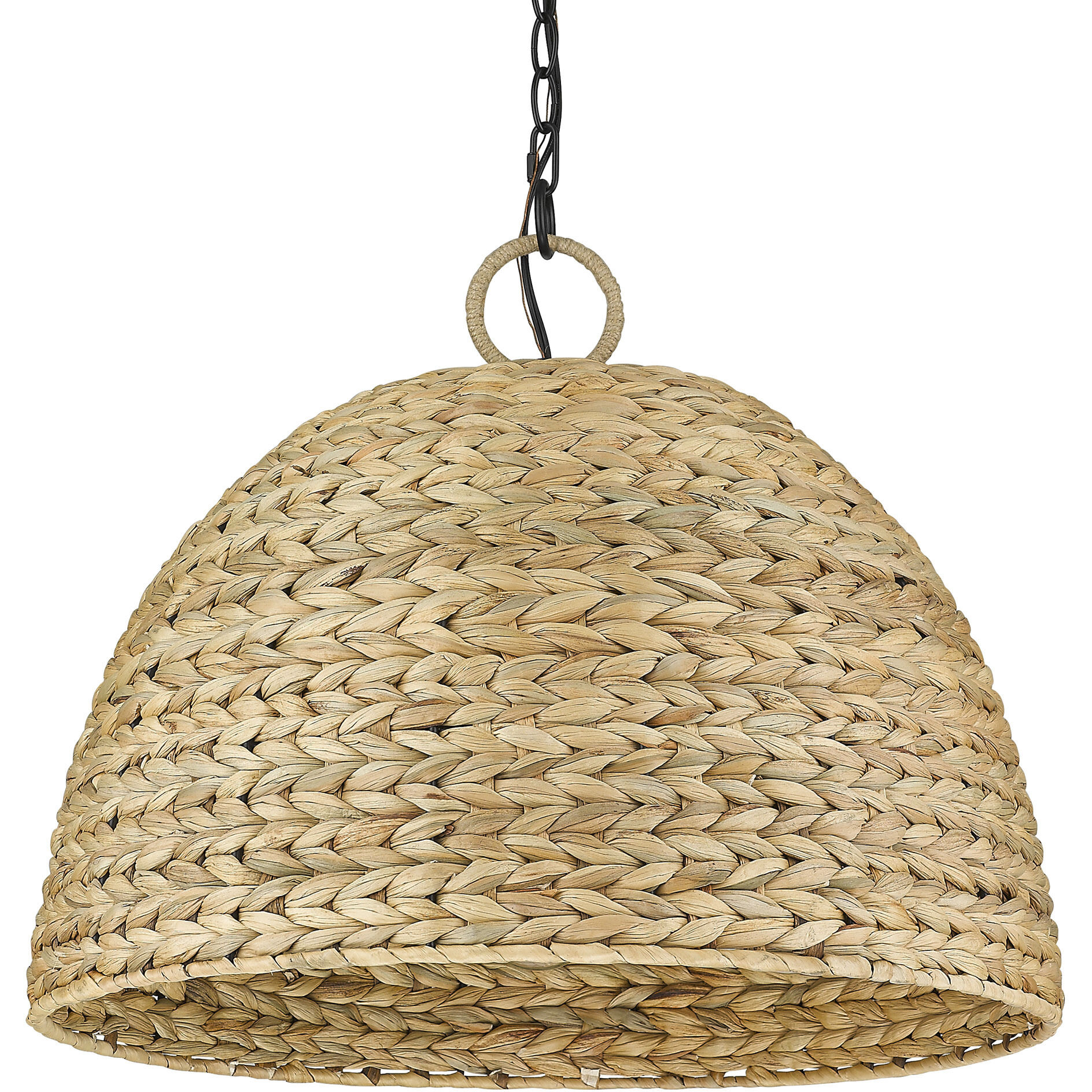 Rue Pendant Ceiling Light in Woven Sweet Grass