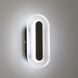 Wry Plexus 1 Light 5.88 inch Matte Black Outdoor Wall Light