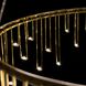 Lucerna LED 25.63 inch Stainless Steel Gold Chandelier Ceiling Light