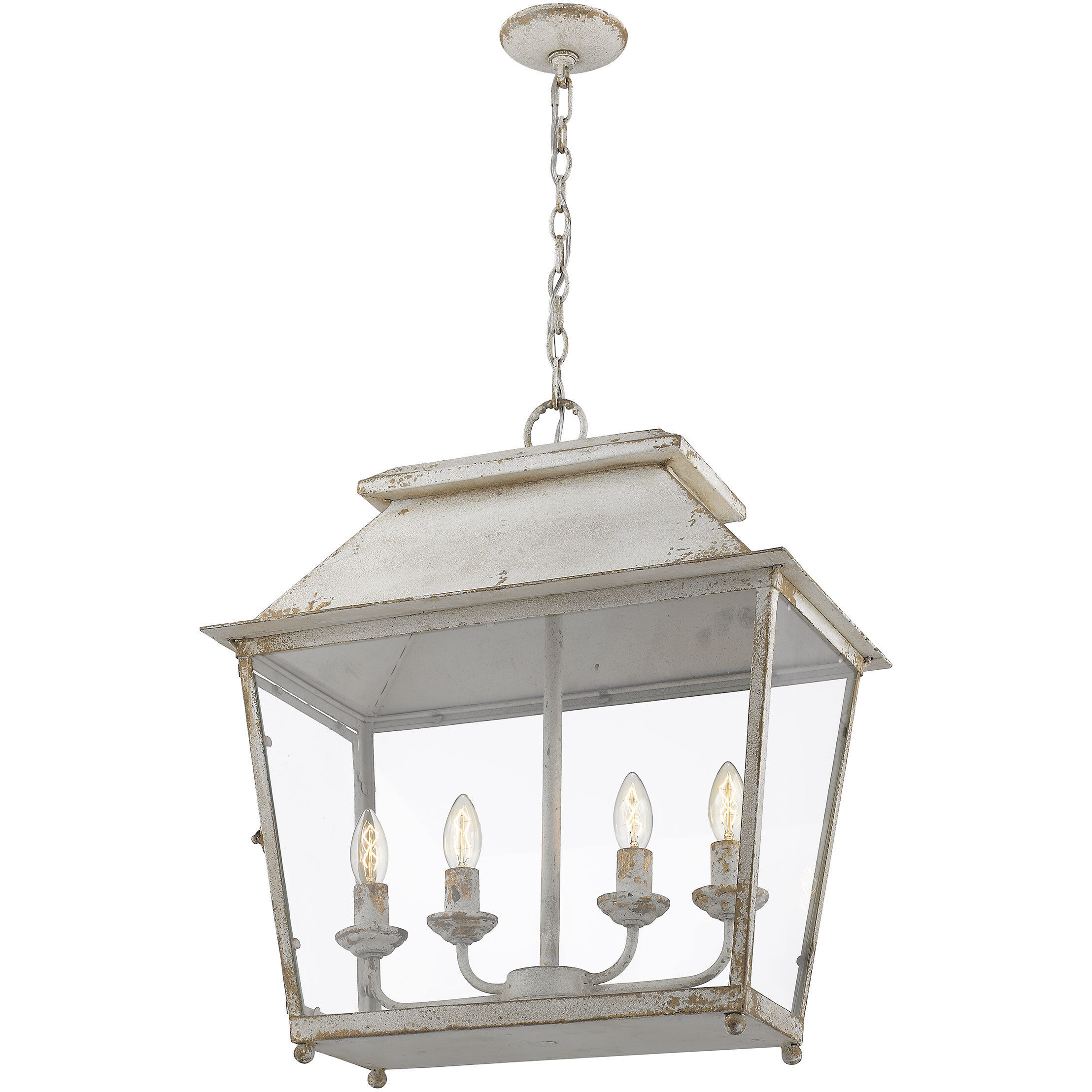 Abingdon Pendant Ceiling Light in Antique Ivory