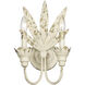 Lillianne 2 Light 9.13 inch Antique Ivory Wall Sconce Wall Light