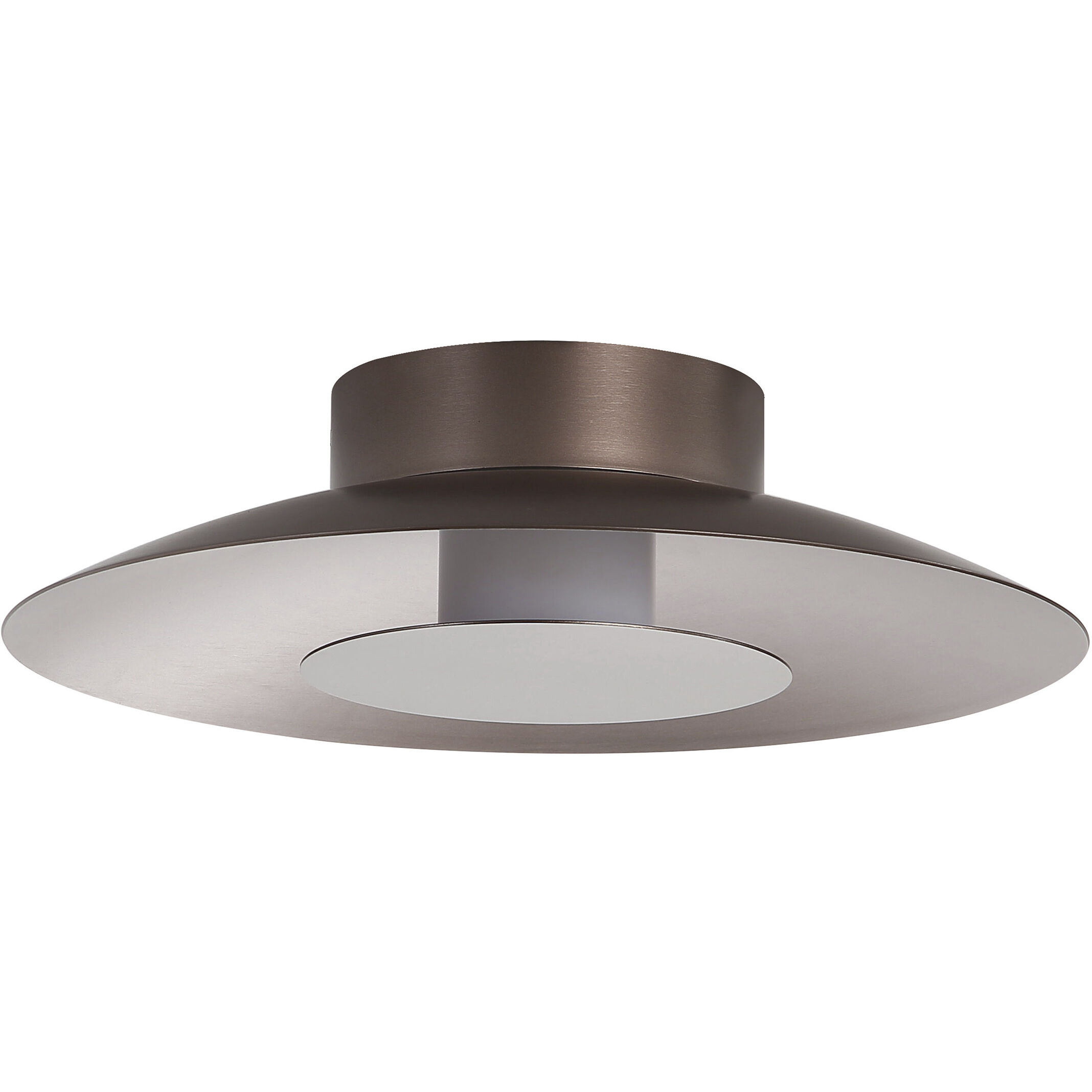 Yep Luma LED 11.75 inch French Gold Flush Mount Ceiling Light