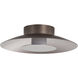 Yep Luma LED 11.75 inch French Gold Flush Mount Ceiling Light